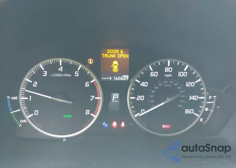 2013 Acura Ilx Hybrid 1.5L from USA, damaged, VIN 19VDE3F78DE300609